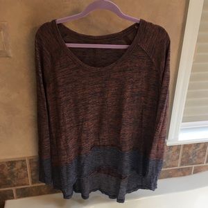 Free people long sleeve shirt